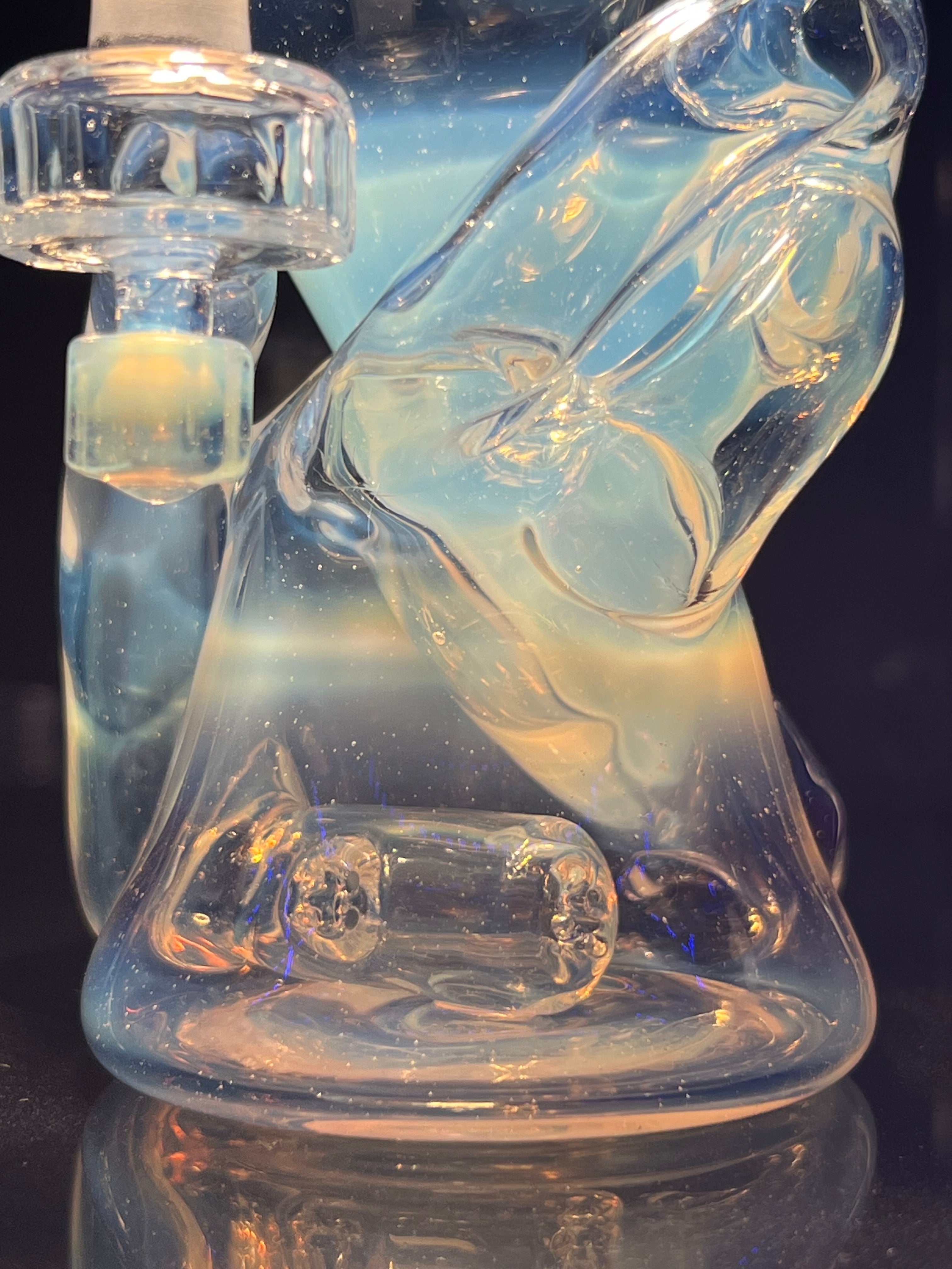 Teigeiro Glass Ghost Double-Up Recycler
