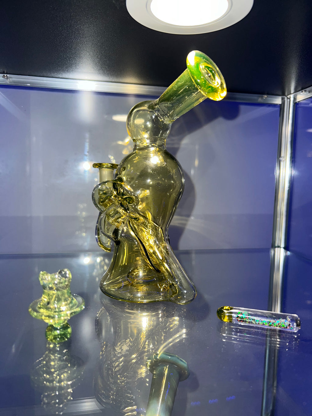 Teigeiro Glass Citrine Double-Up Recycler