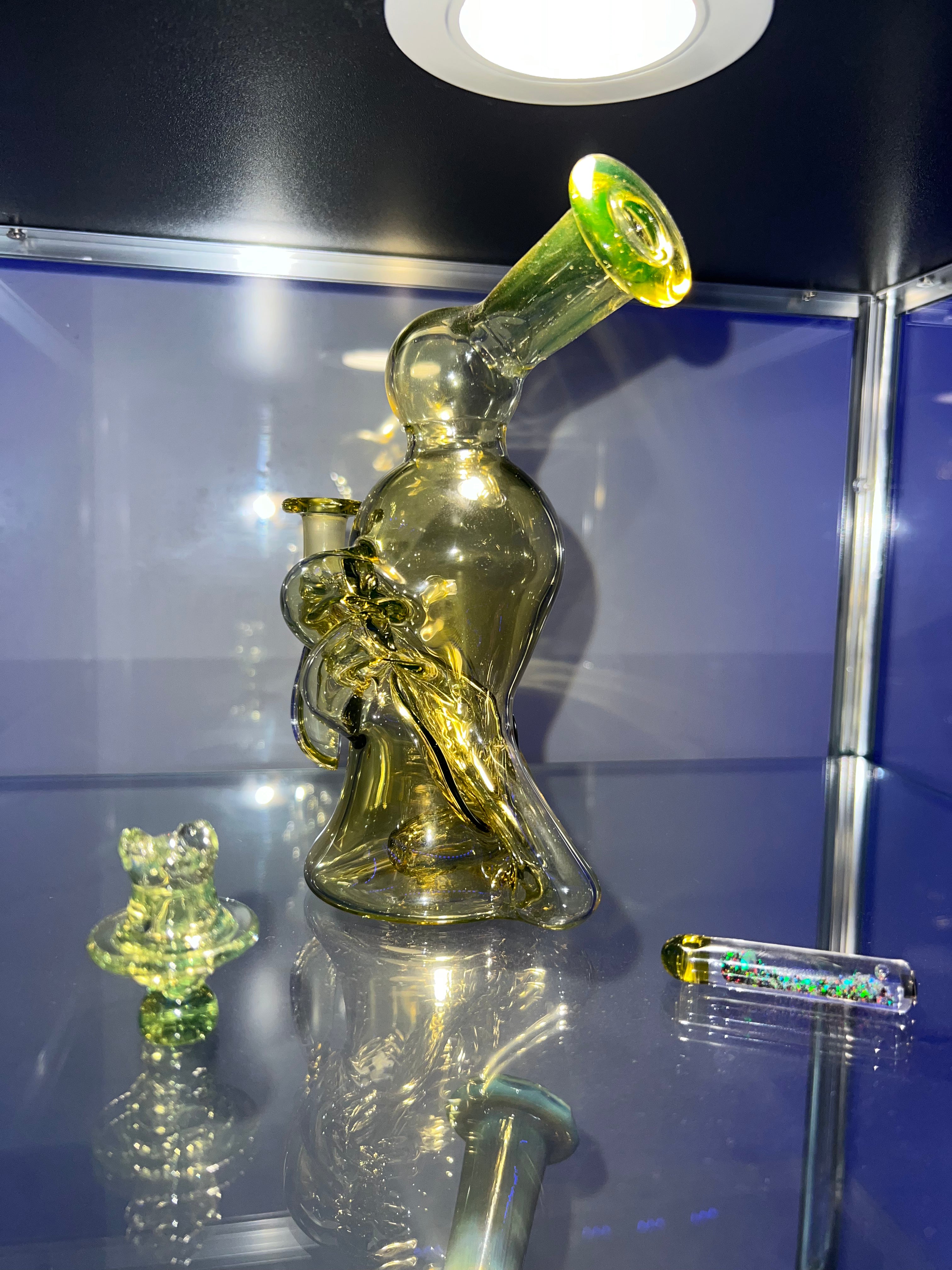 Teigeiro Glass Citrine Double-Up Recycler