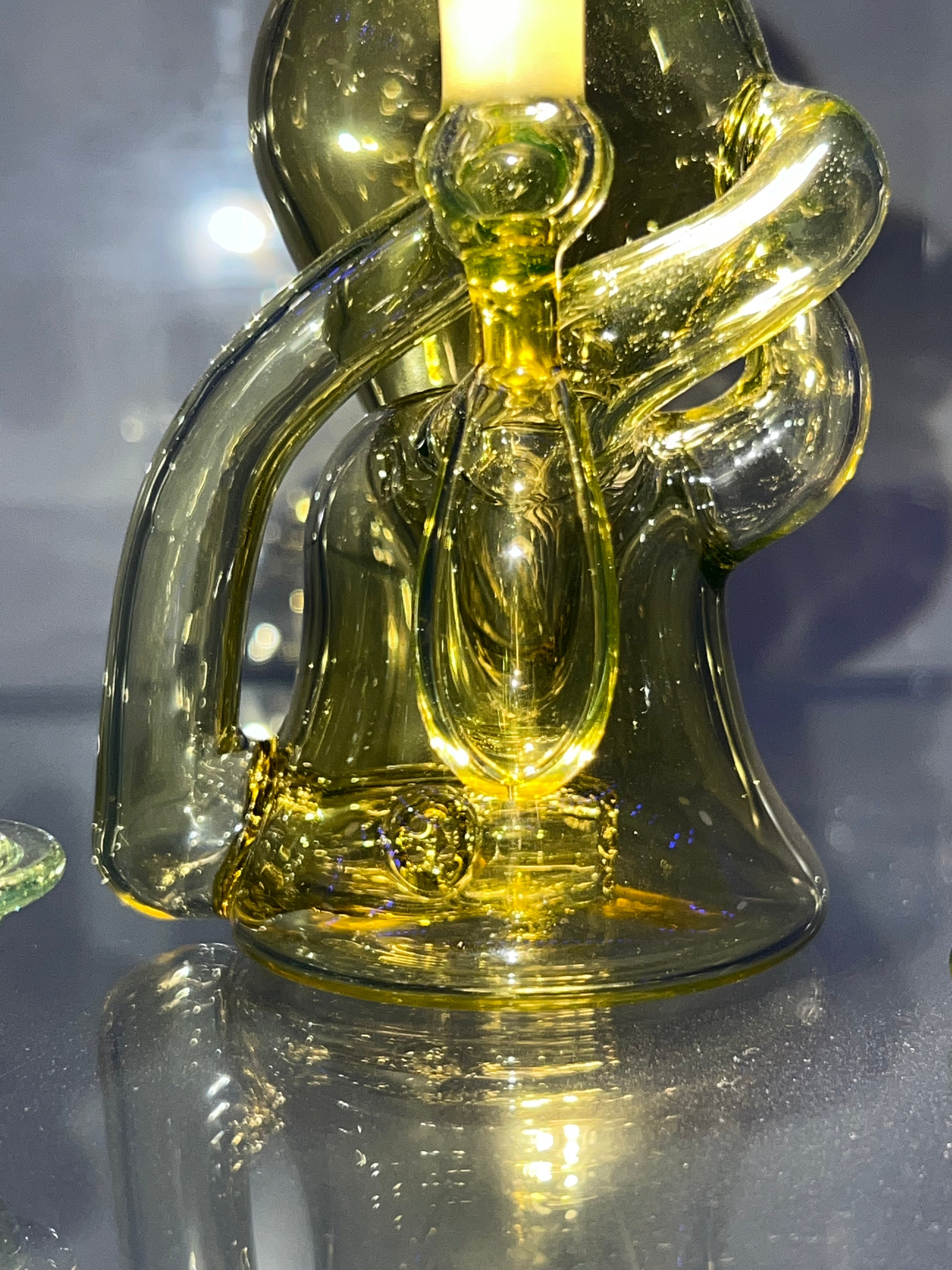 Teigeiro Glass Citrine Double-Up Recycler