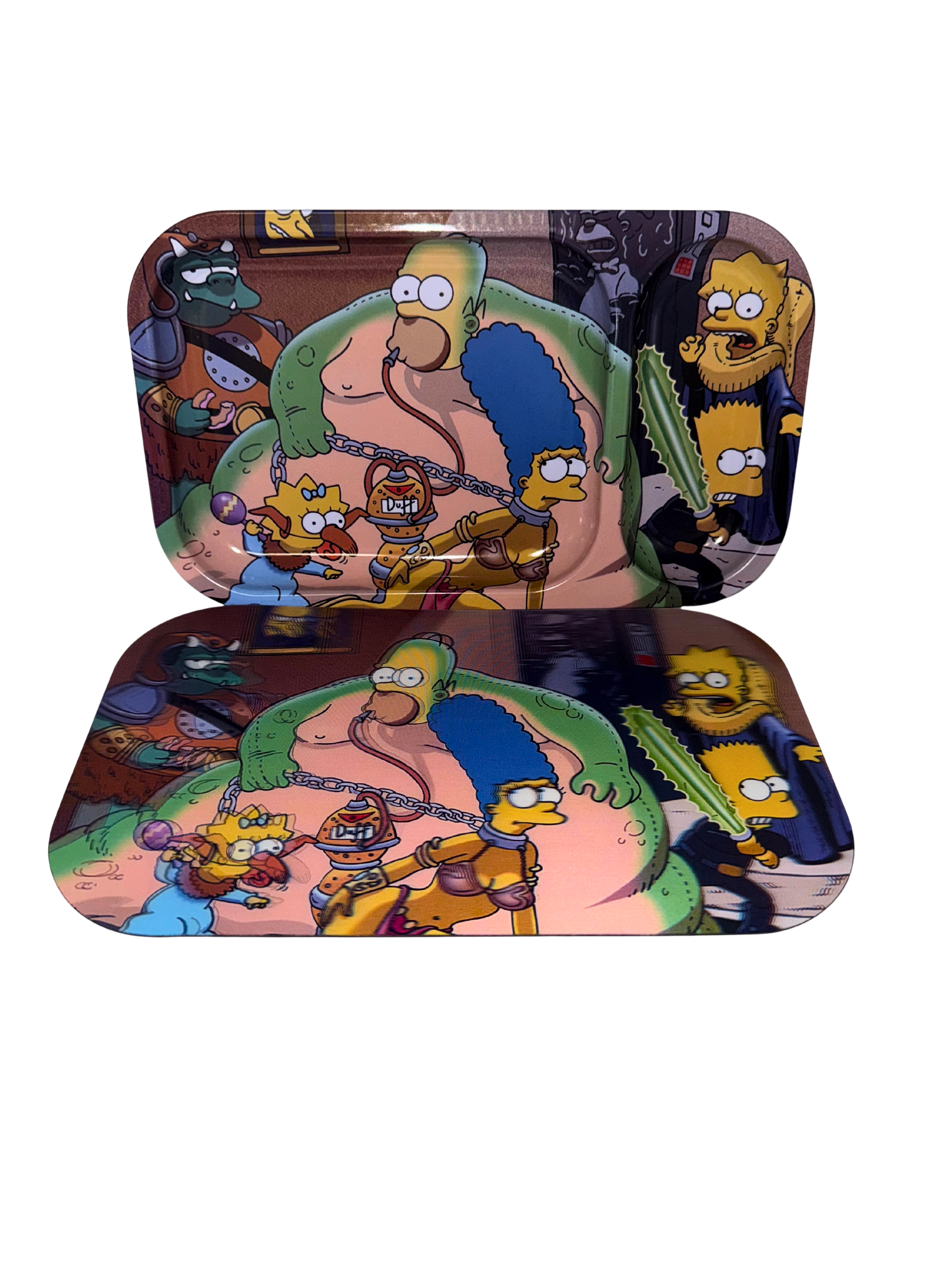 The Simpsons Rolling Tray & Magnetic Cover