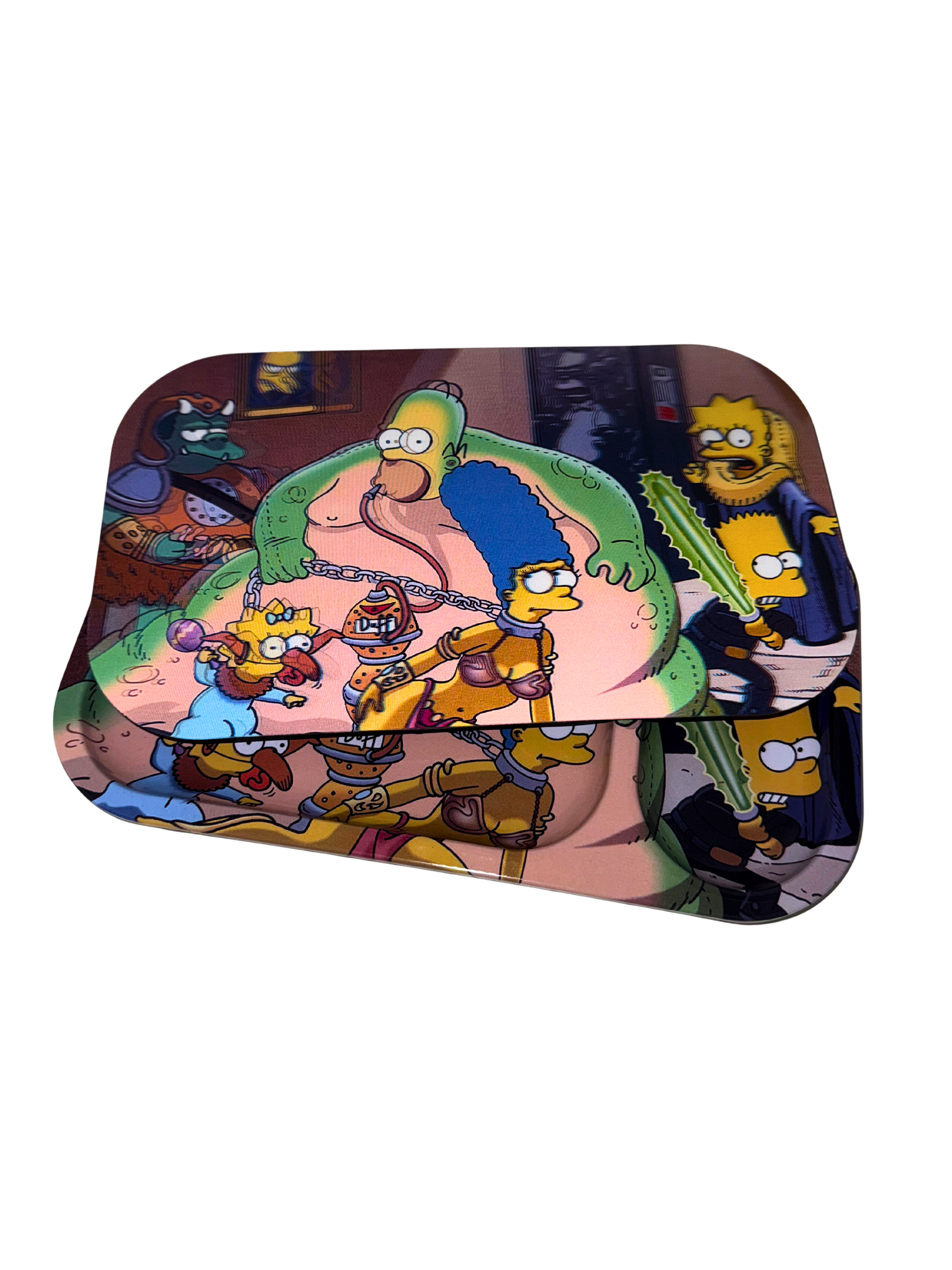 The Simpsons Rolling Tray & Magnetic Cover