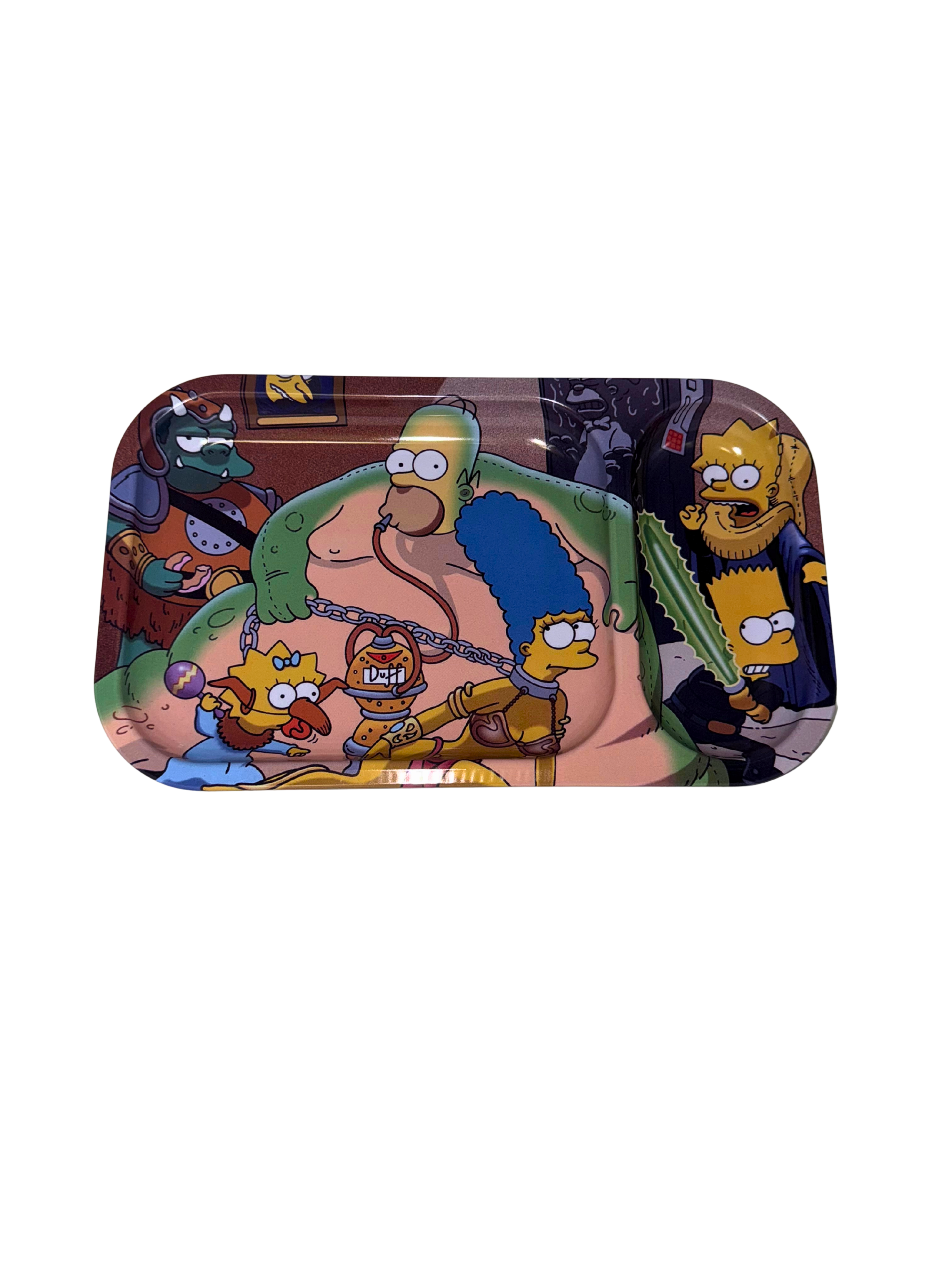 The Simpsons Rolling Tray & Magnetic Cover