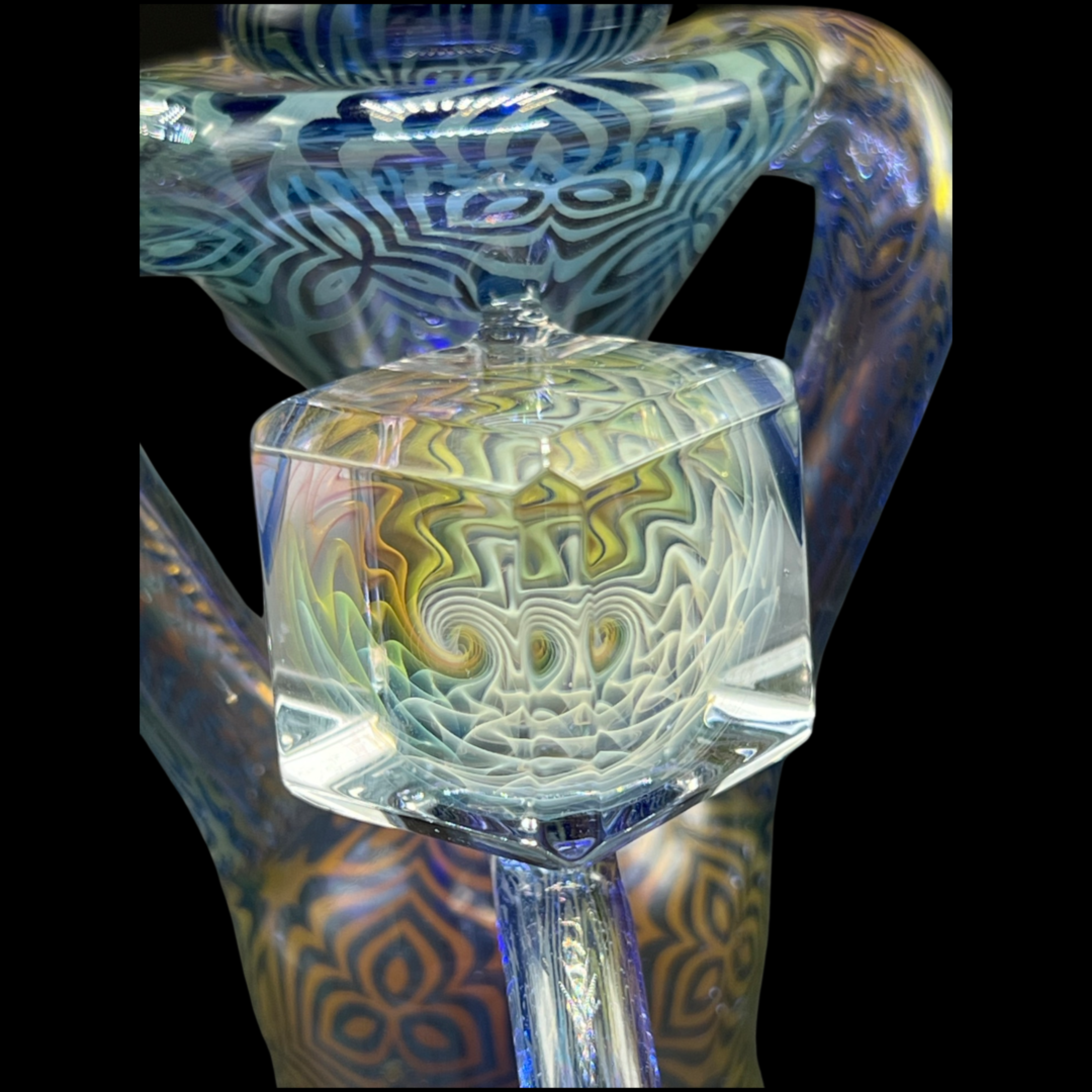 Hefe Glass Full Fume Cube Recycler