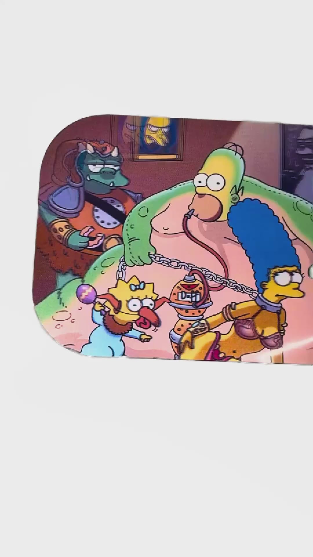 The Simpsons Rolling Tray & Magnetic Cover