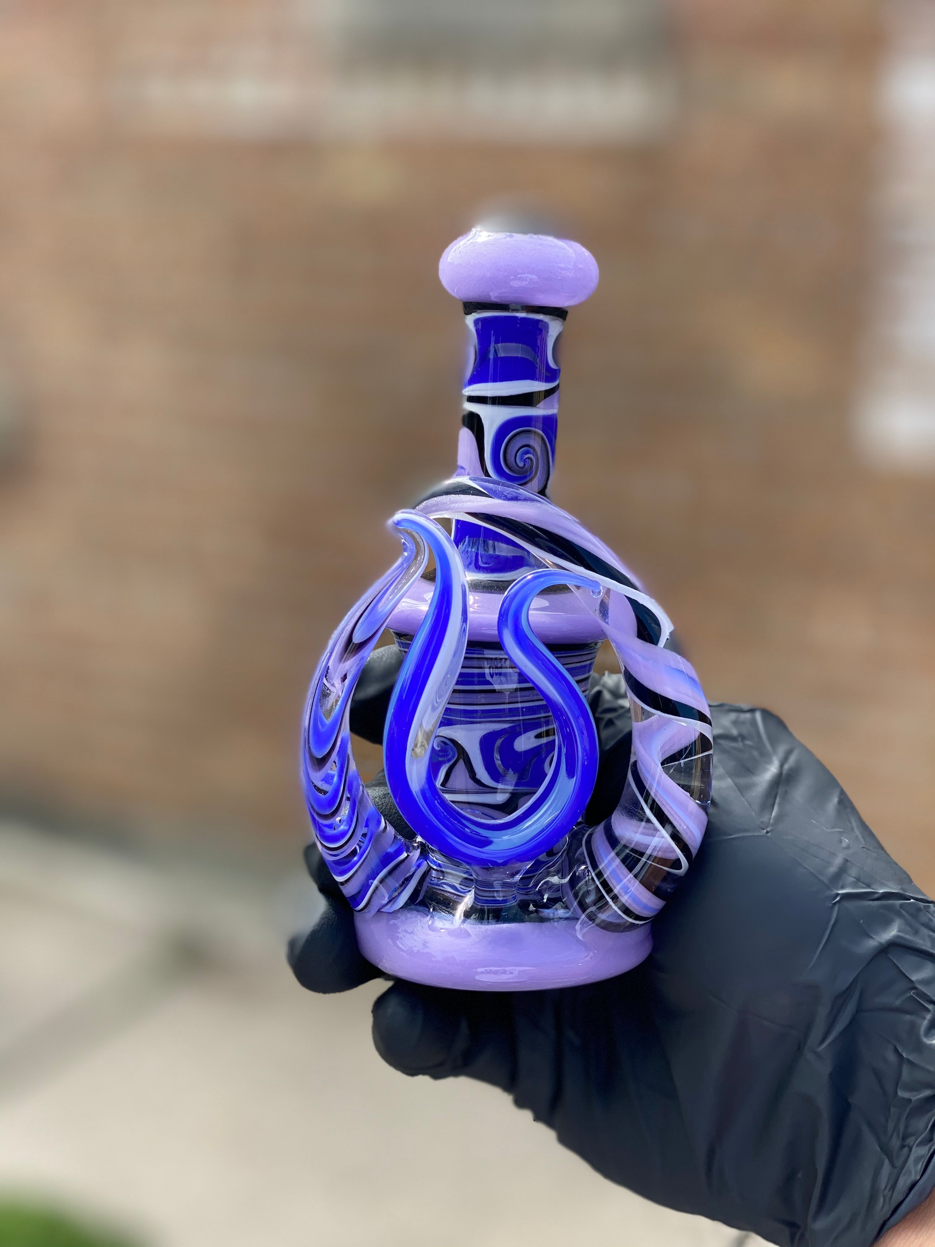 Purple & Blue Mini Jammer / Thriving Lotus