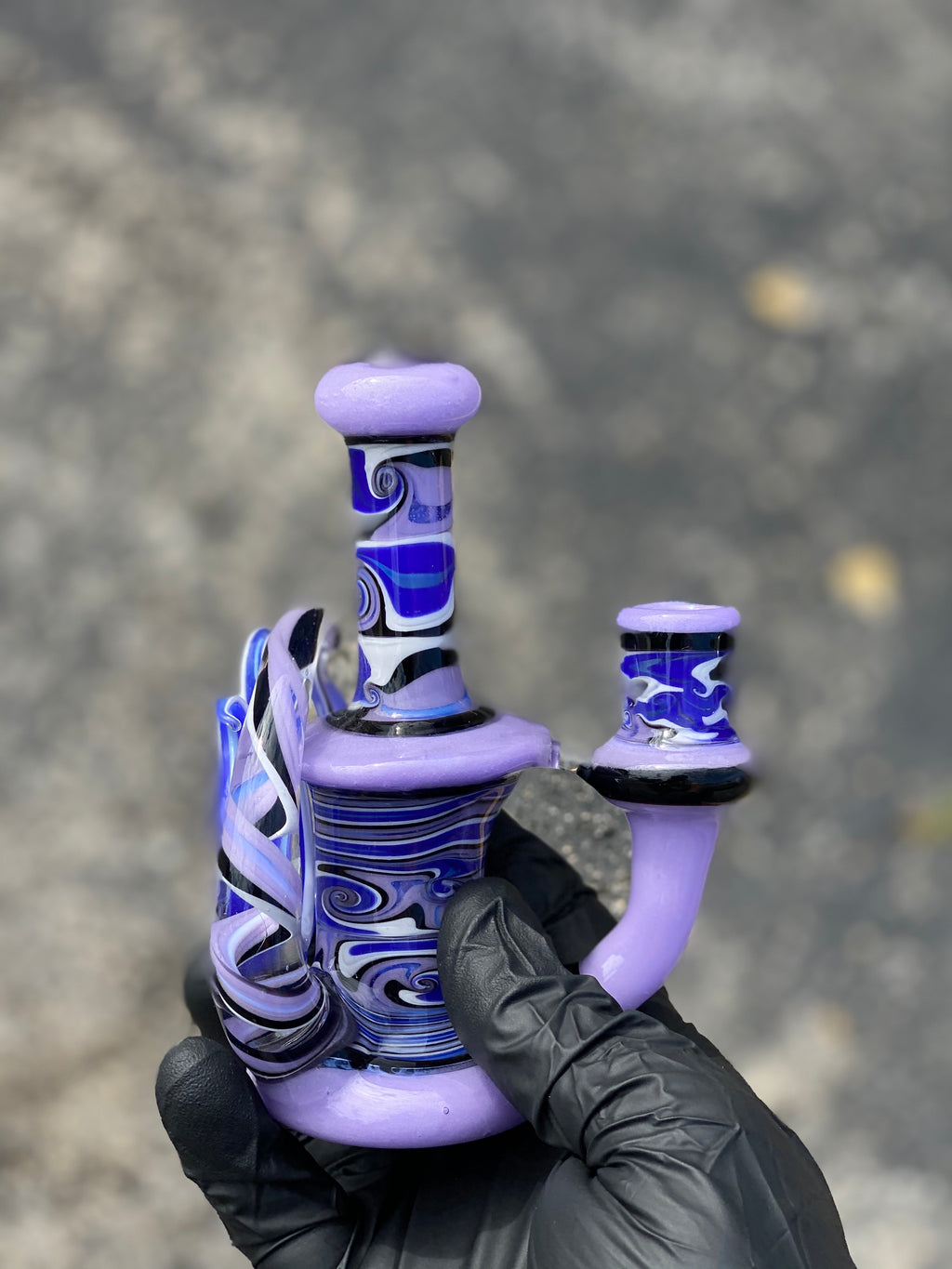 Purple & Blue Mini Jammer / Thriving Lotus