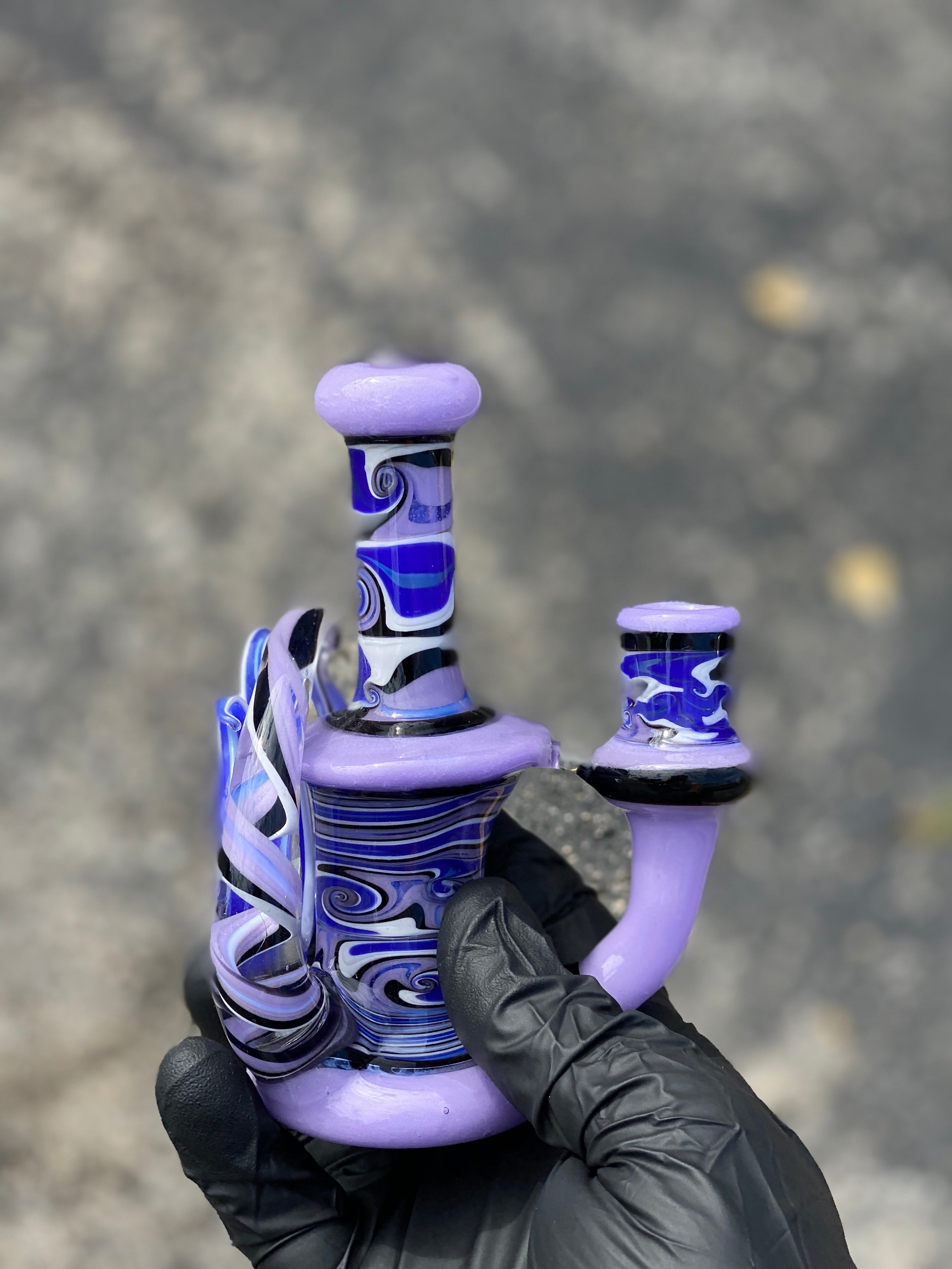 Purple & Blue Mini Jammer / Thriving Lotus
