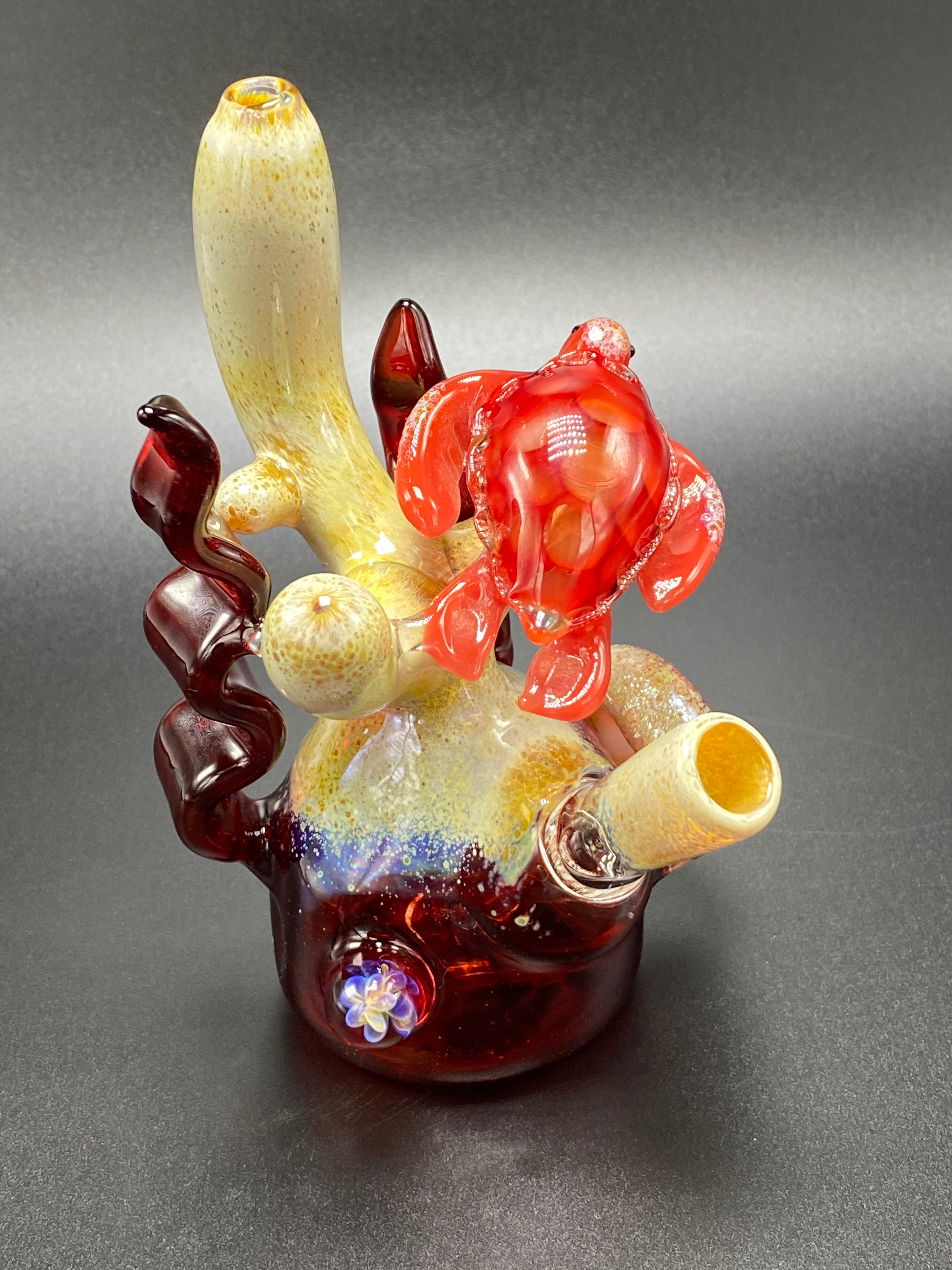 Glassical Creations / Pomegranate Sea Turtle Jammer