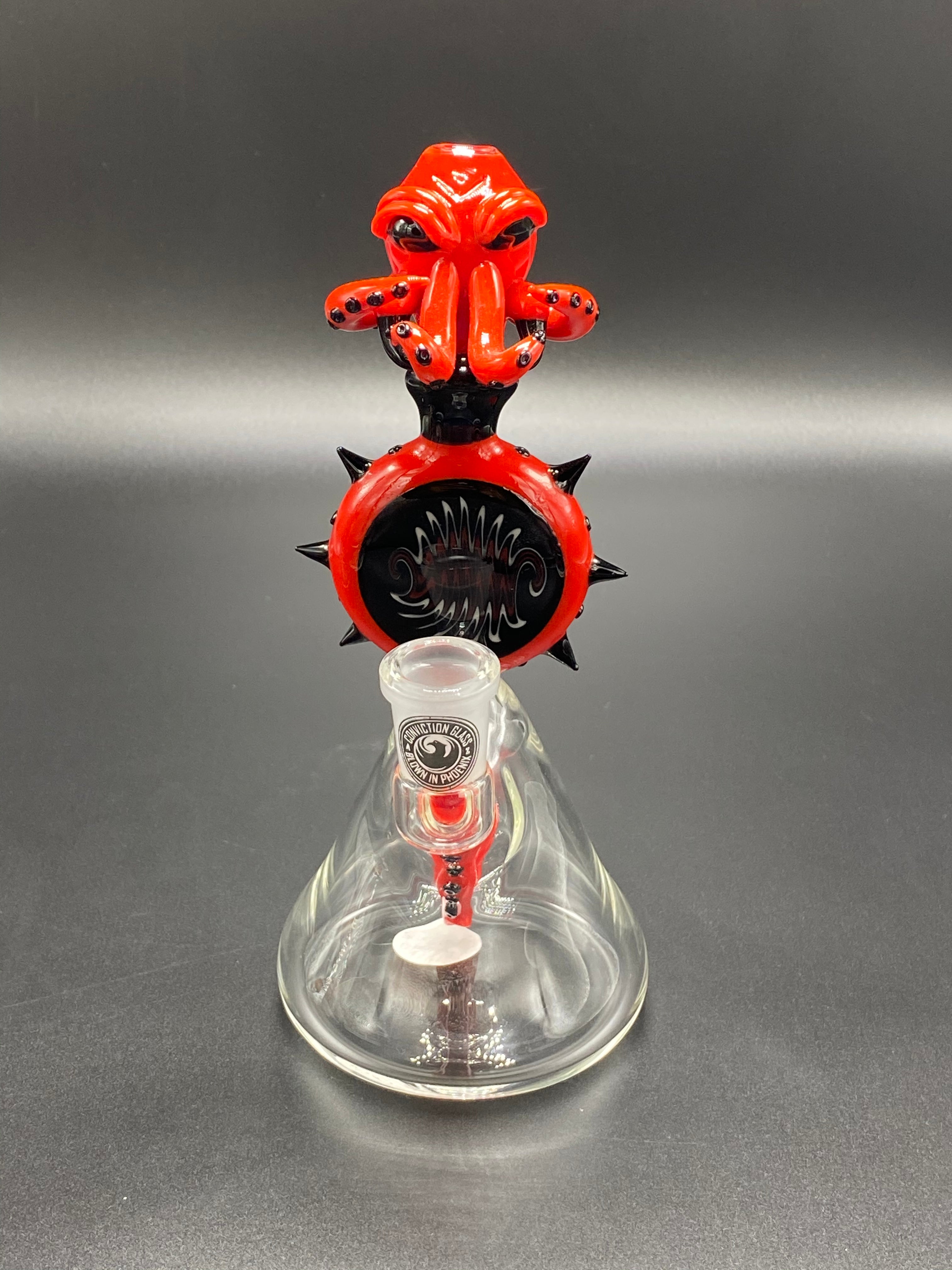 Conviction Glass / Hydra Squid red