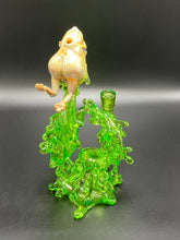 Load image into Gallery viewer, Jahni Glass / Spitter #48, Silver Strike 5, Spitting Lime Juice

