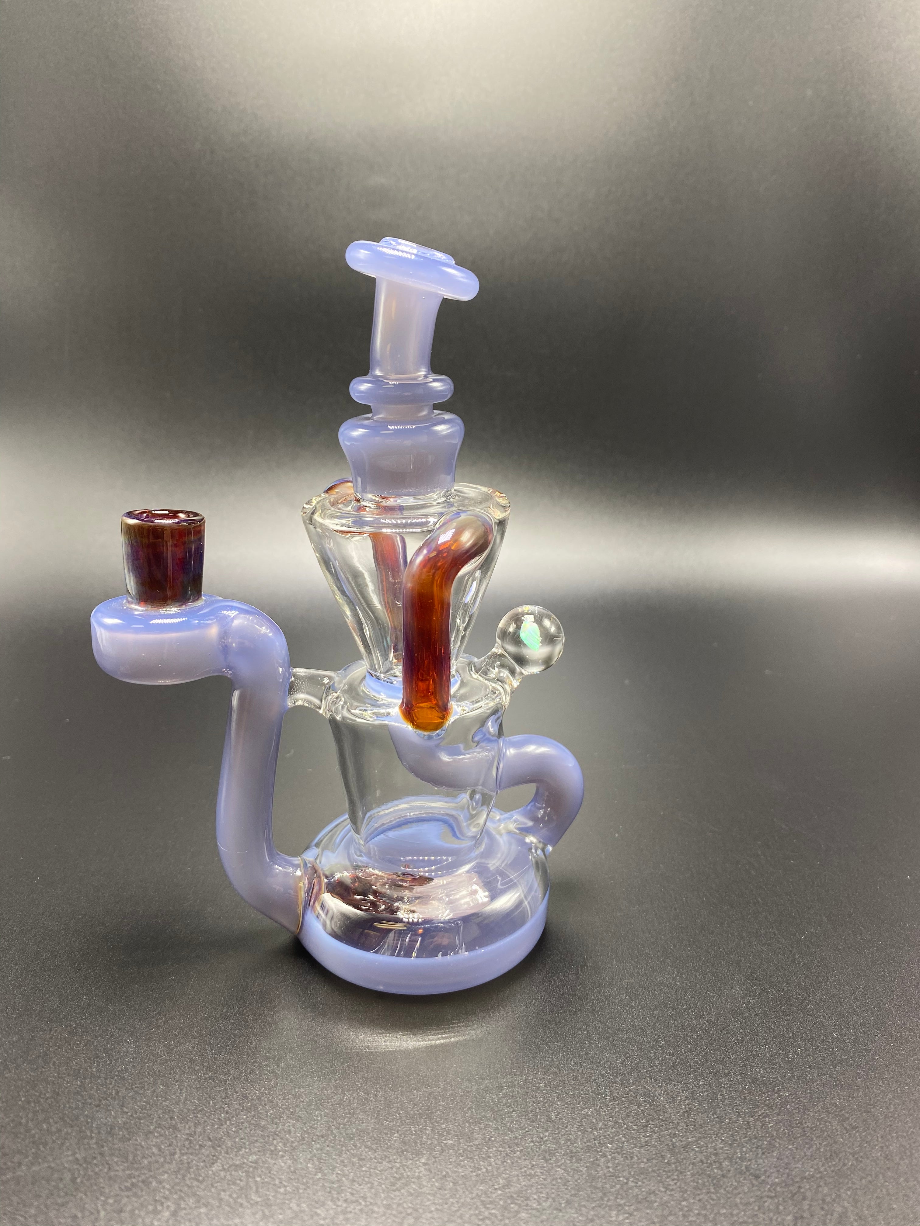 Heart and Mind / Mini Duel Uptake, Amber and Blue Cheese with Opal