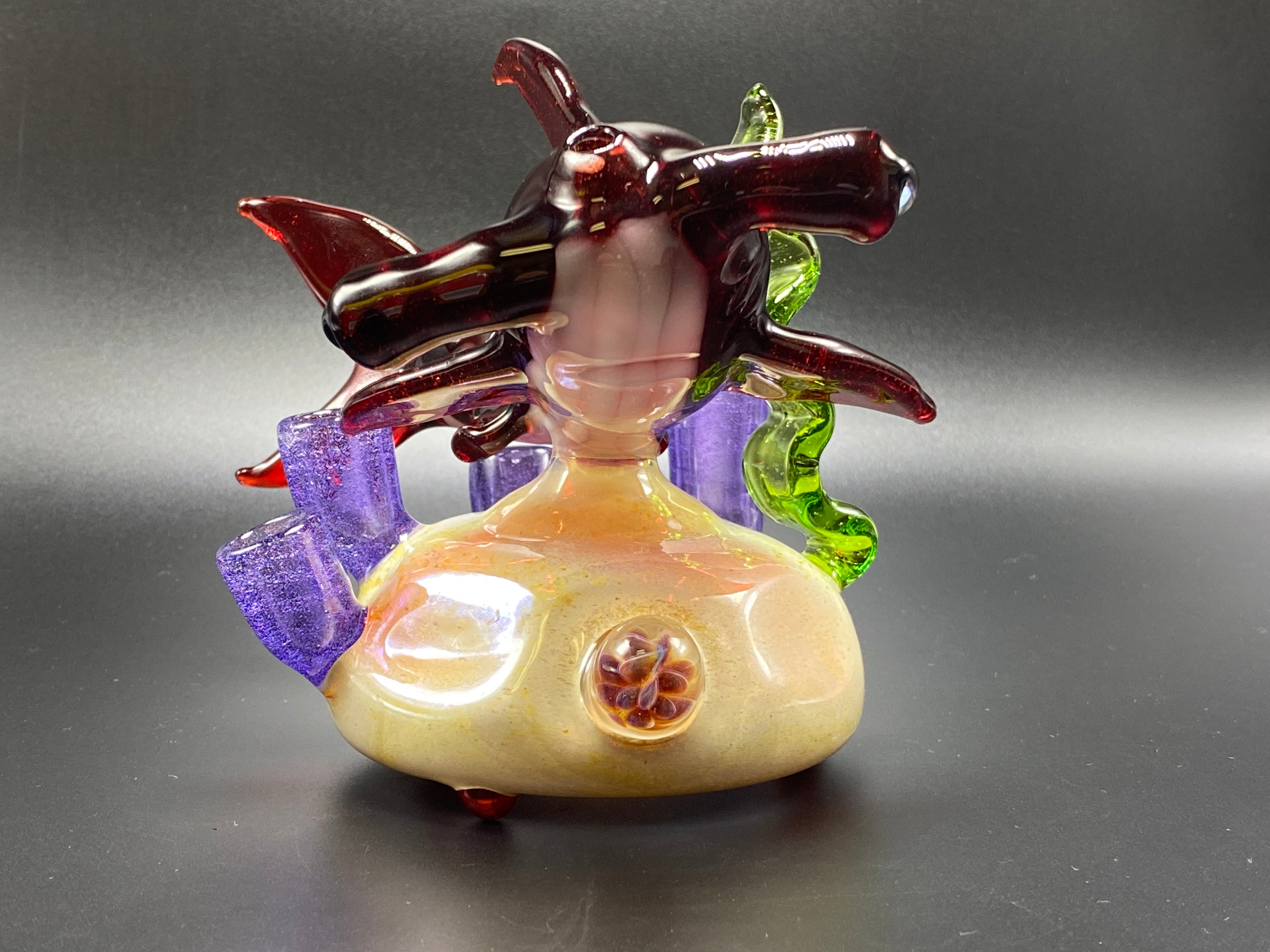 Glassical Creations / Hammer Head Shark, Pomegranate, Purple LoliPop, Absinthe and ButterScotch