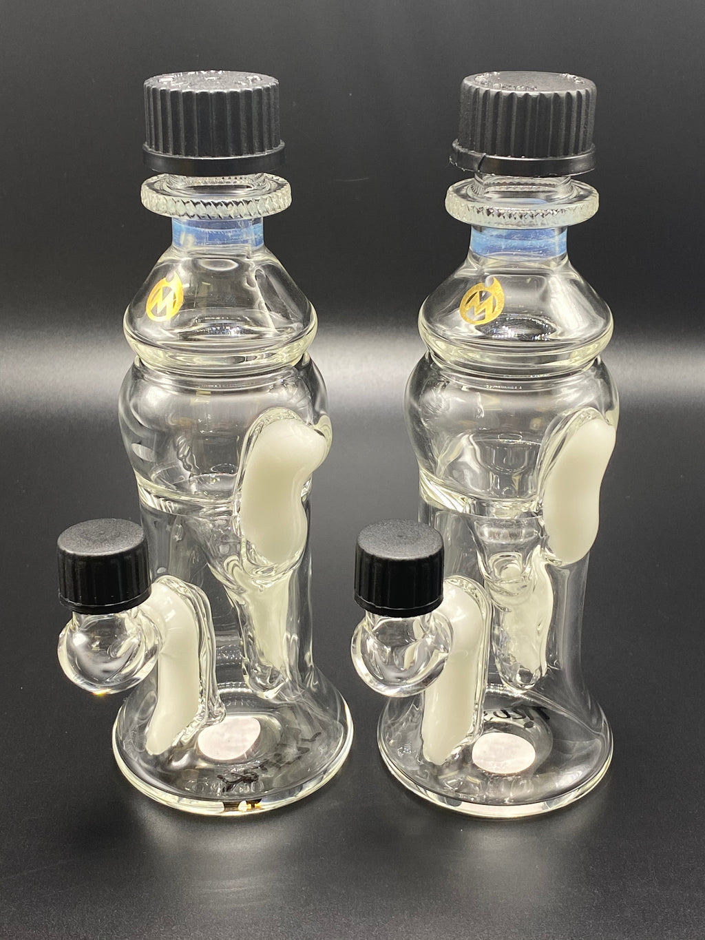 Glow in the Dark Travel Recycler / Moocha Glass