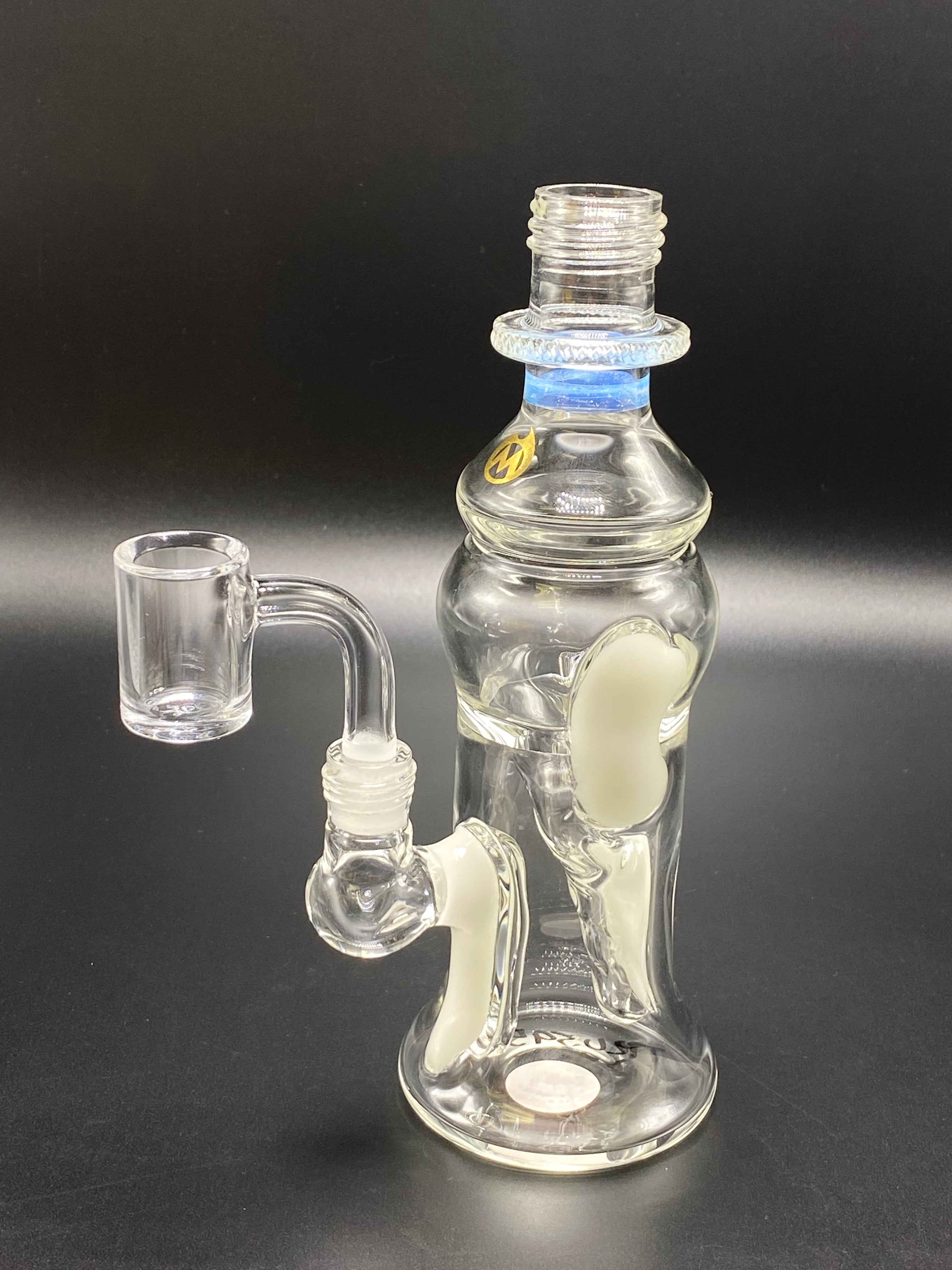 Glow in the Dark Travel Recycler / Moocha Glass