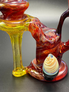 SpunOut Glass / SideCar Recycler (Multi-Colors)
