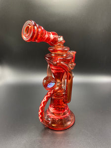 Distortion Glass / Pomegranate Floating Recycler
