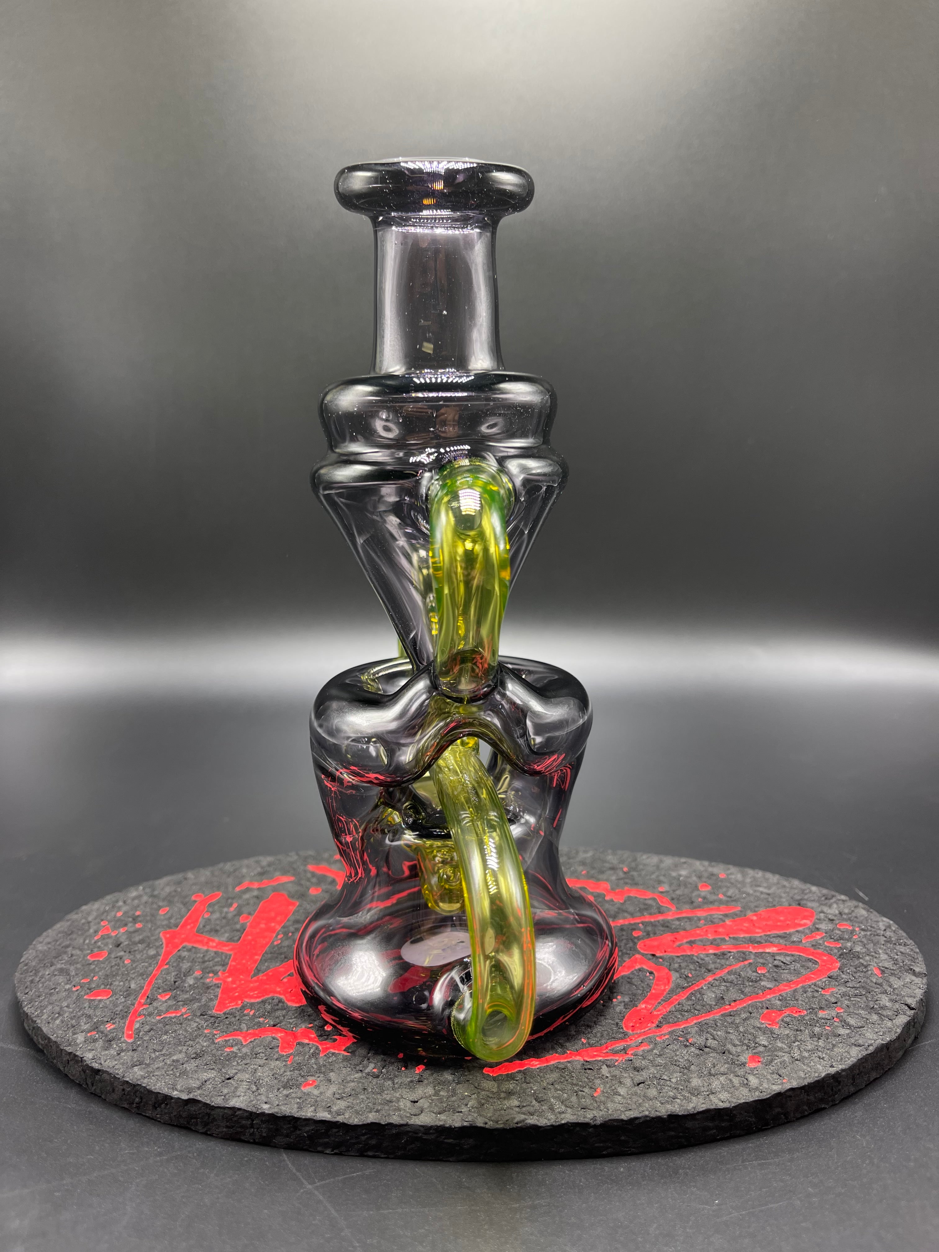 Hunter S Glass Single Saddle (Dusk/Citrine UV)