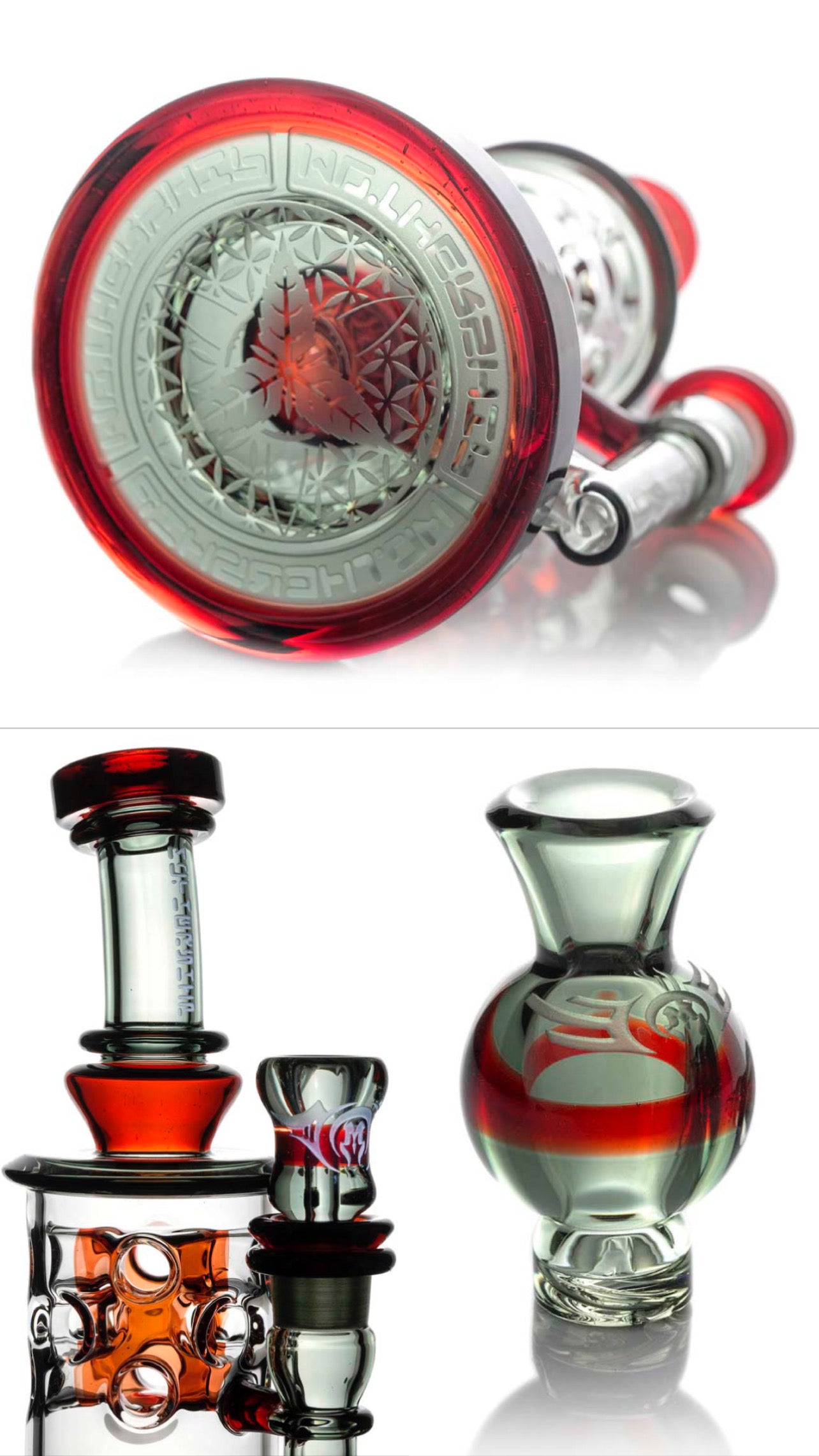 MotherShip Elite Pomegranate x Smoke Straight Fab Set