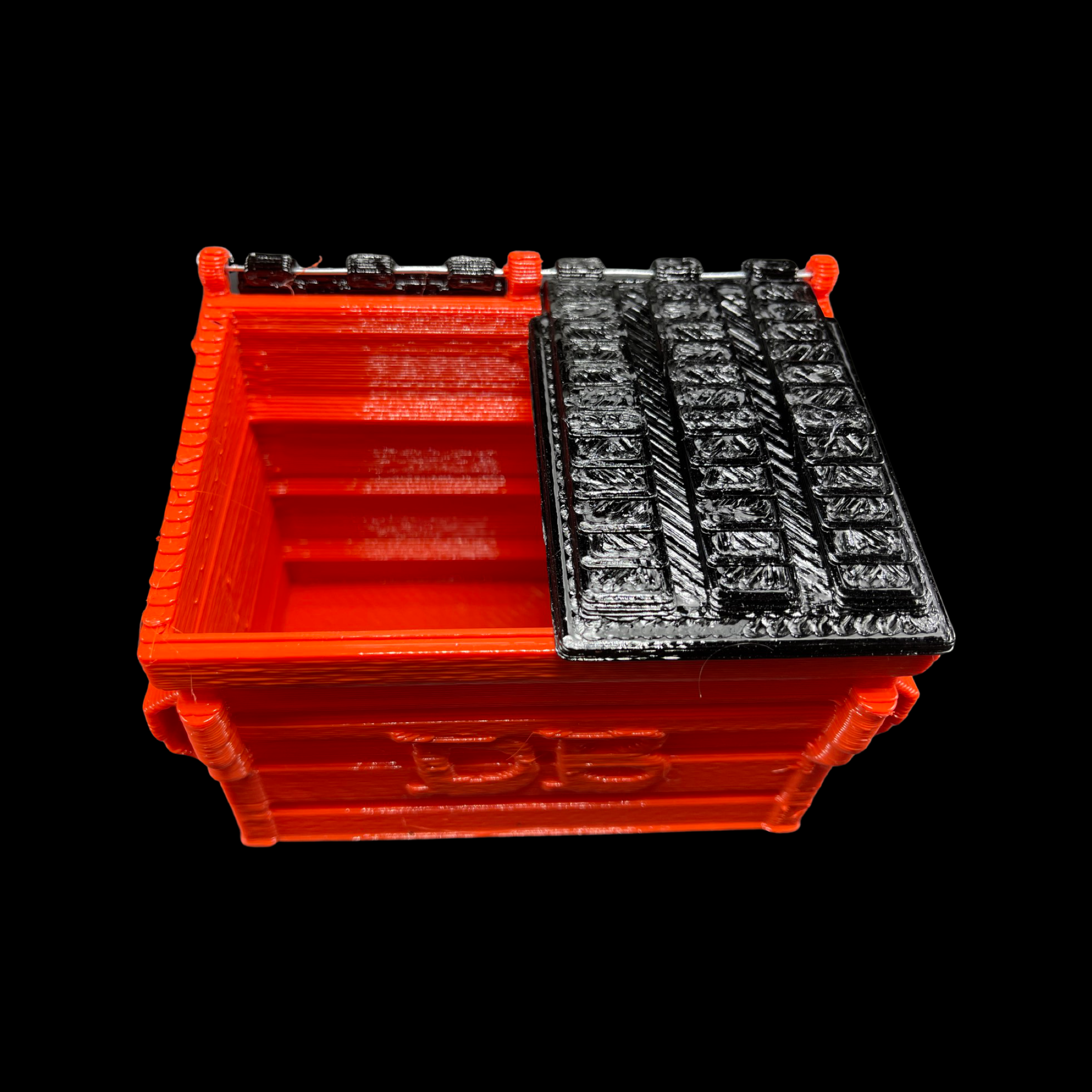 Dabber Box Q Tip Dumpster Red