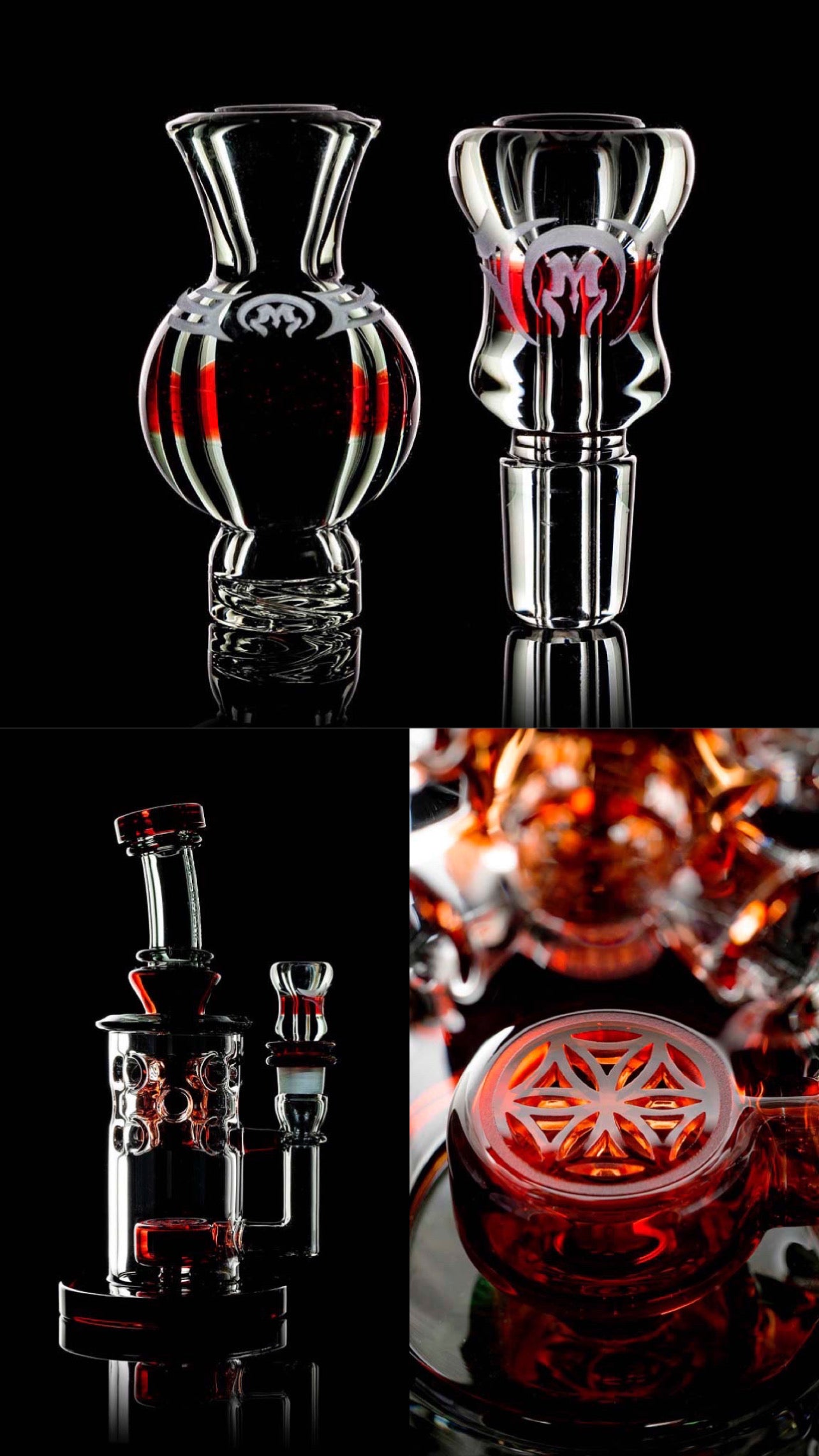 MotherShip Elite Pomegranate x Smoke Straight Fab Set