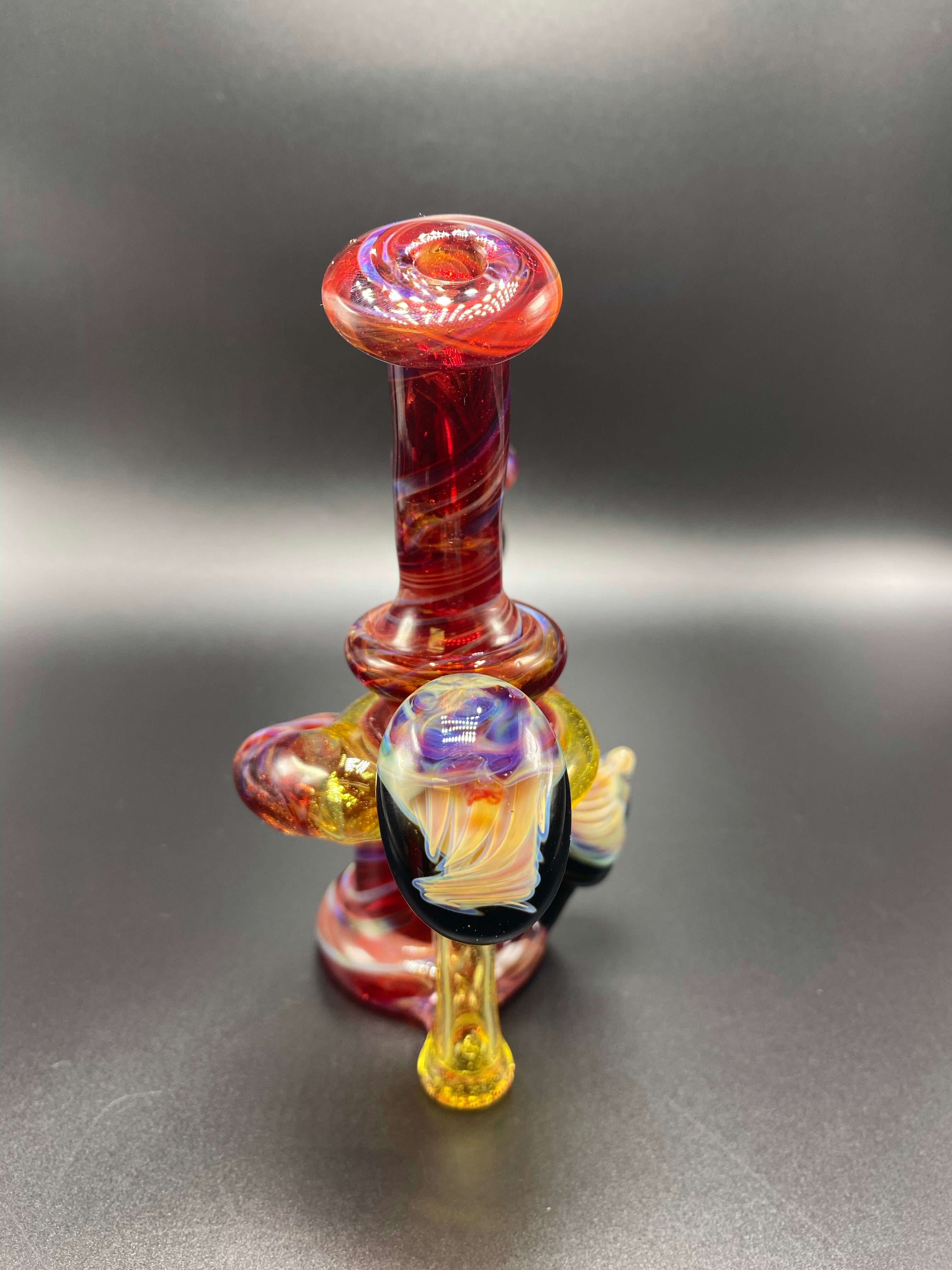 SpunOut Glass / SideCar Recycler (Multi-Colors)